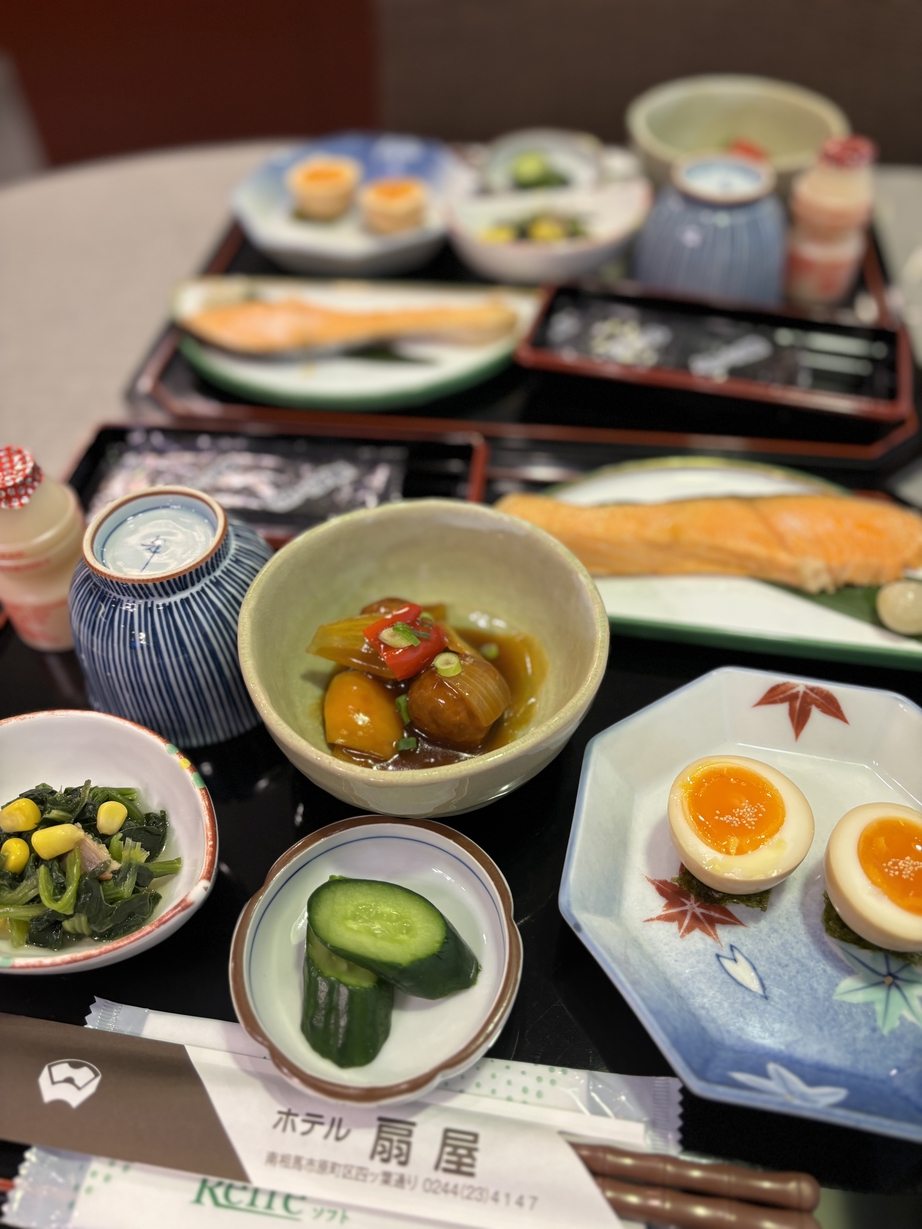 朝食一例