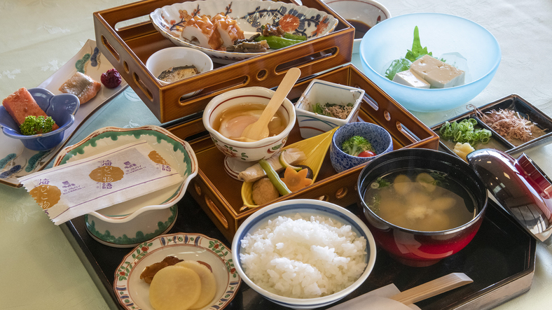 松江ならでは、にこだわったご朝食「松江朝御膳」