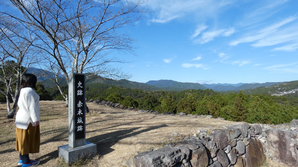 赤木城跡【冬の風景】