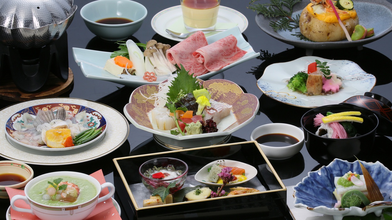 【四季彩々】歴史に食に、萩を愉しむスタンダードプラン。黒毛和牛に萩の地魚、旬堪能。町並み散策も素敵♪