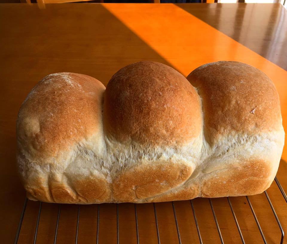 朝食自家製パン