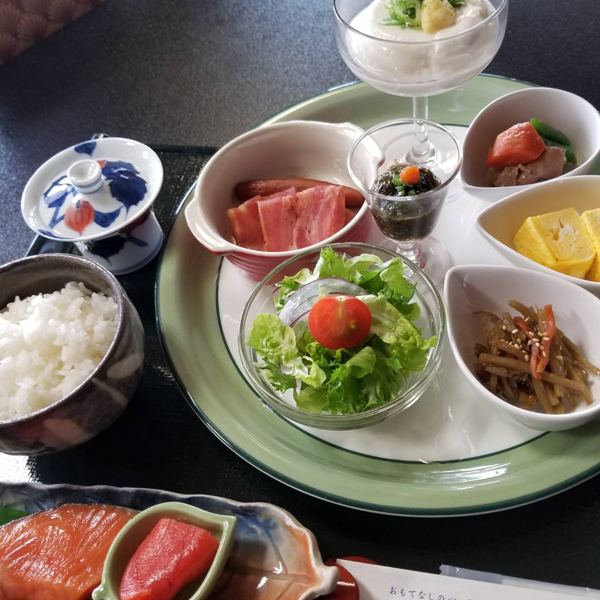 新しくなった御園の「朝ごはん」プレート