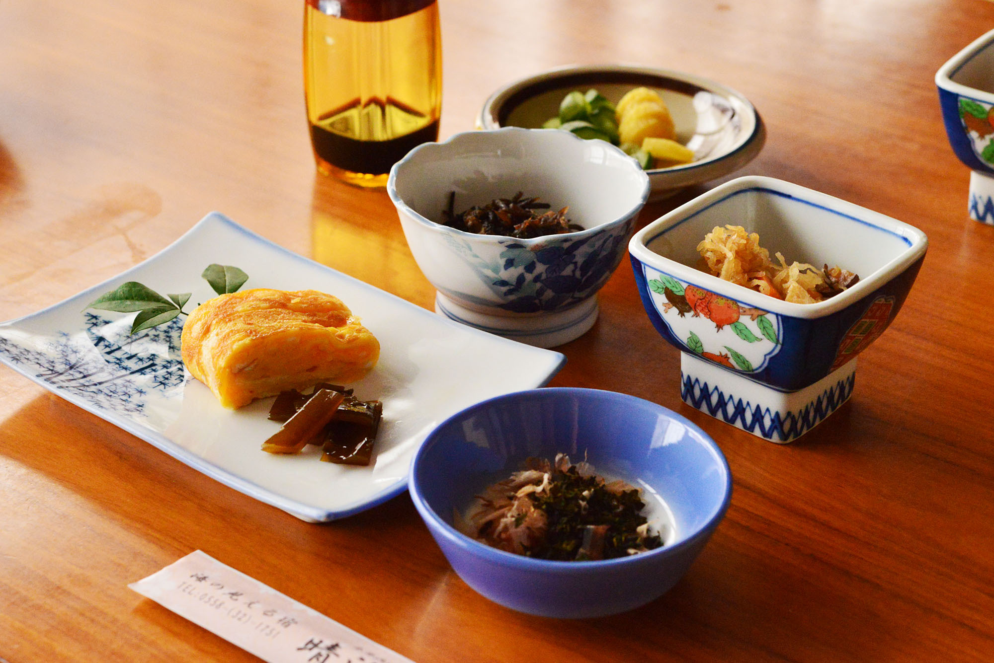 季節の朝食