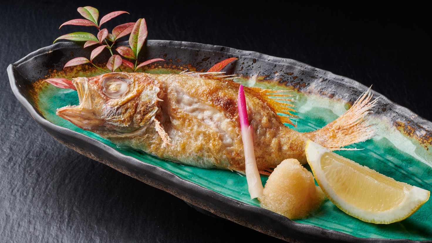 のどぐろ料理のどぐろ塩焼き