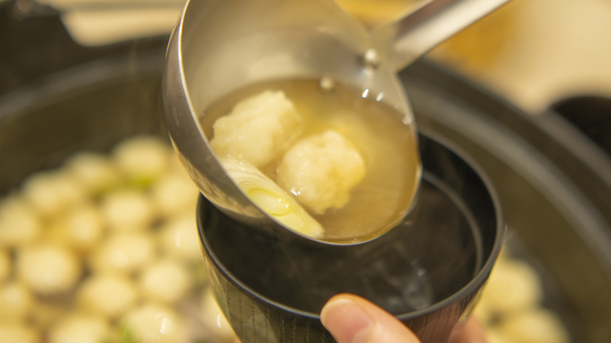 【夕食ビュッフェ】郷土料理人気のオハウ