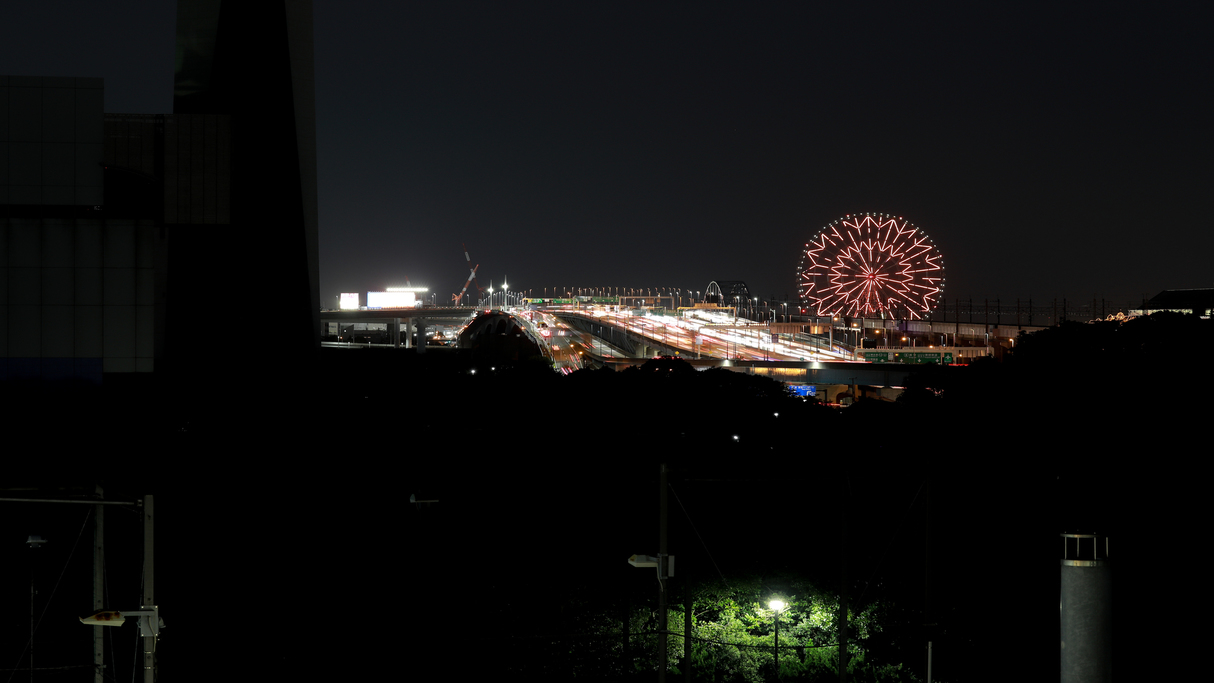 ’;客室からの眺め（観覧車ビュー）