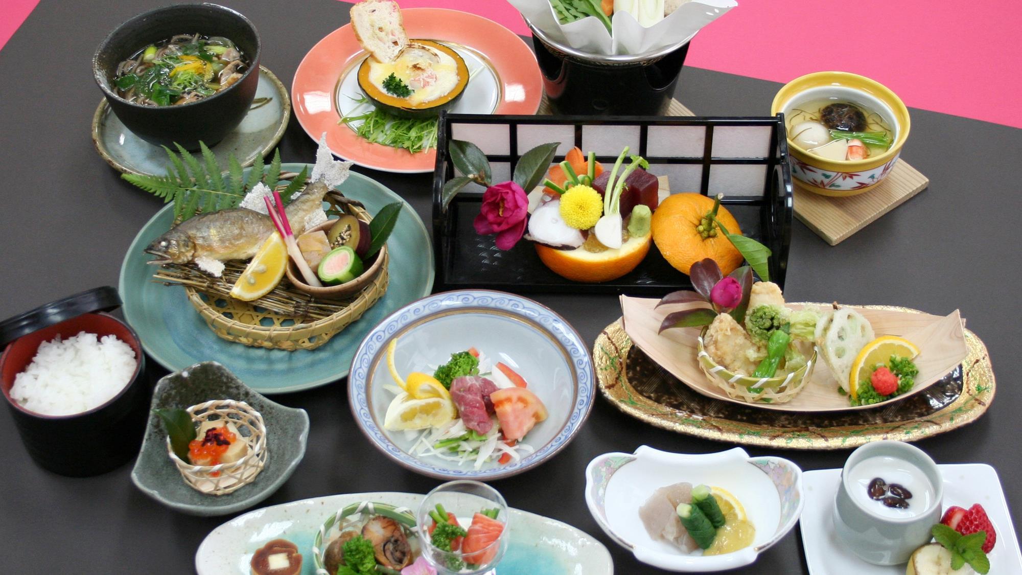 【お料理】旬創会席料理