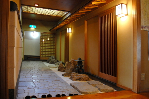 1Fのお部屋への通路