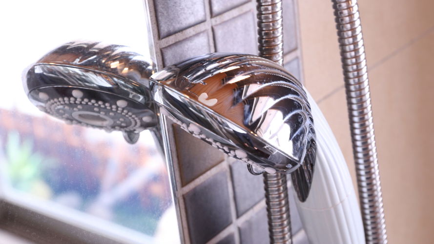 最上階・半露天風呂付スイート設備