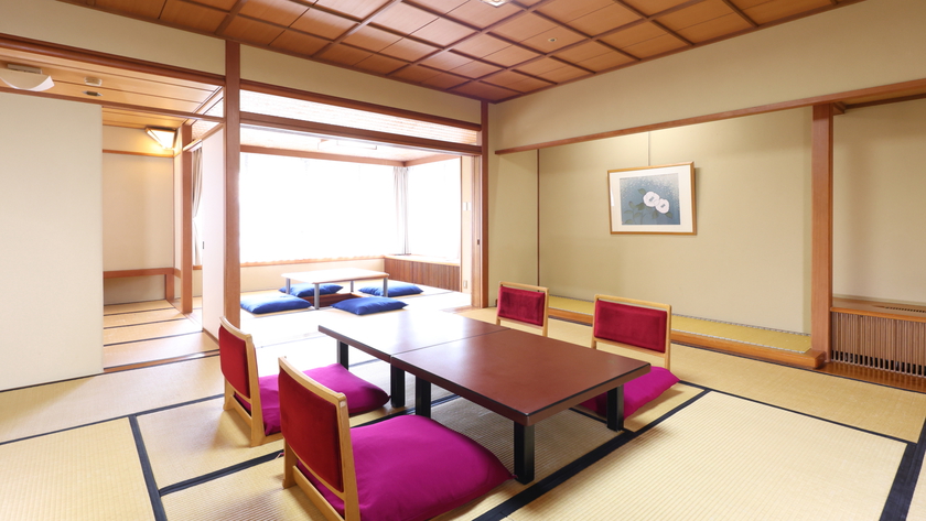 【リーズナブル・和室】12.5+6畳／〜6名（眺望なし）