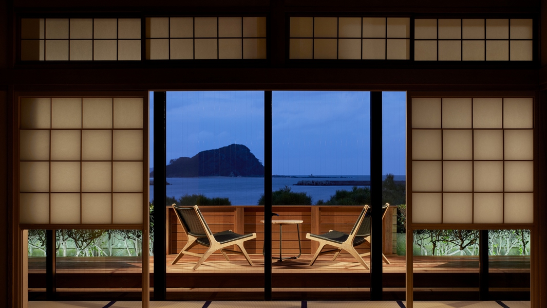 【10畳松・竹・梅】の客室内からの景色