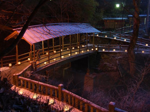 氷灯ろう夢祈願全景