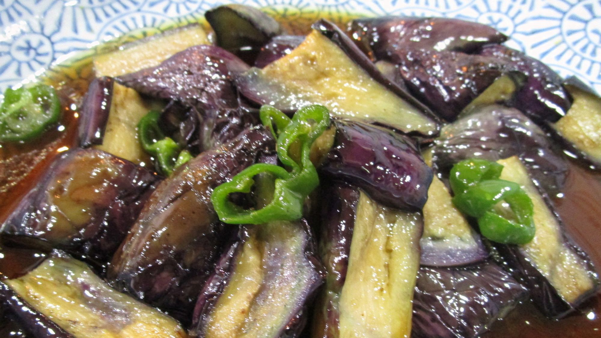 朝食バイキング一例茄子の煮びたし