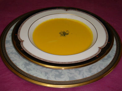 春のスープ越冬人参のスープ