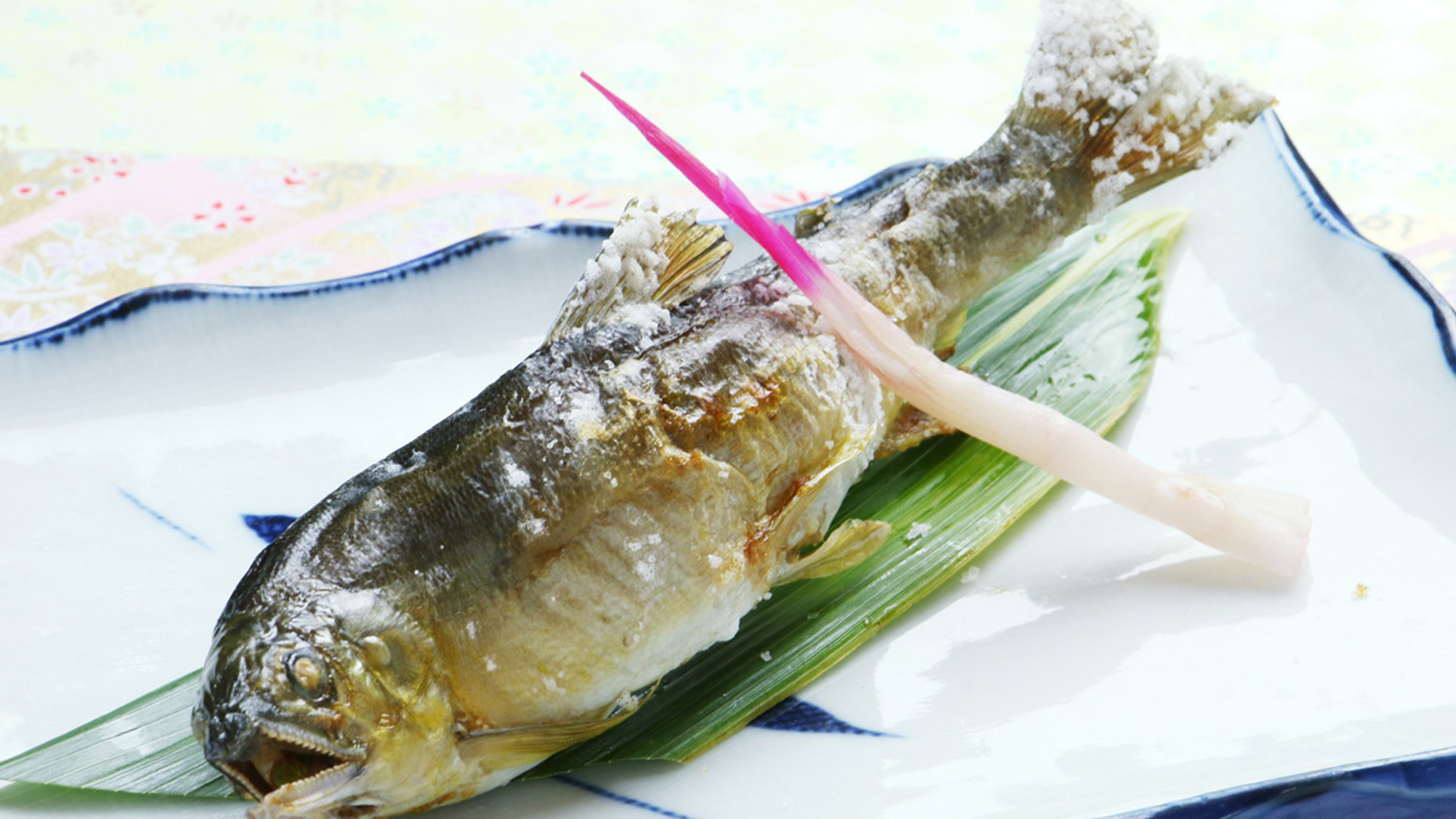 【お料理〜川魚の塩焼き〜】シンプルに素材の味をお楽しみください♪