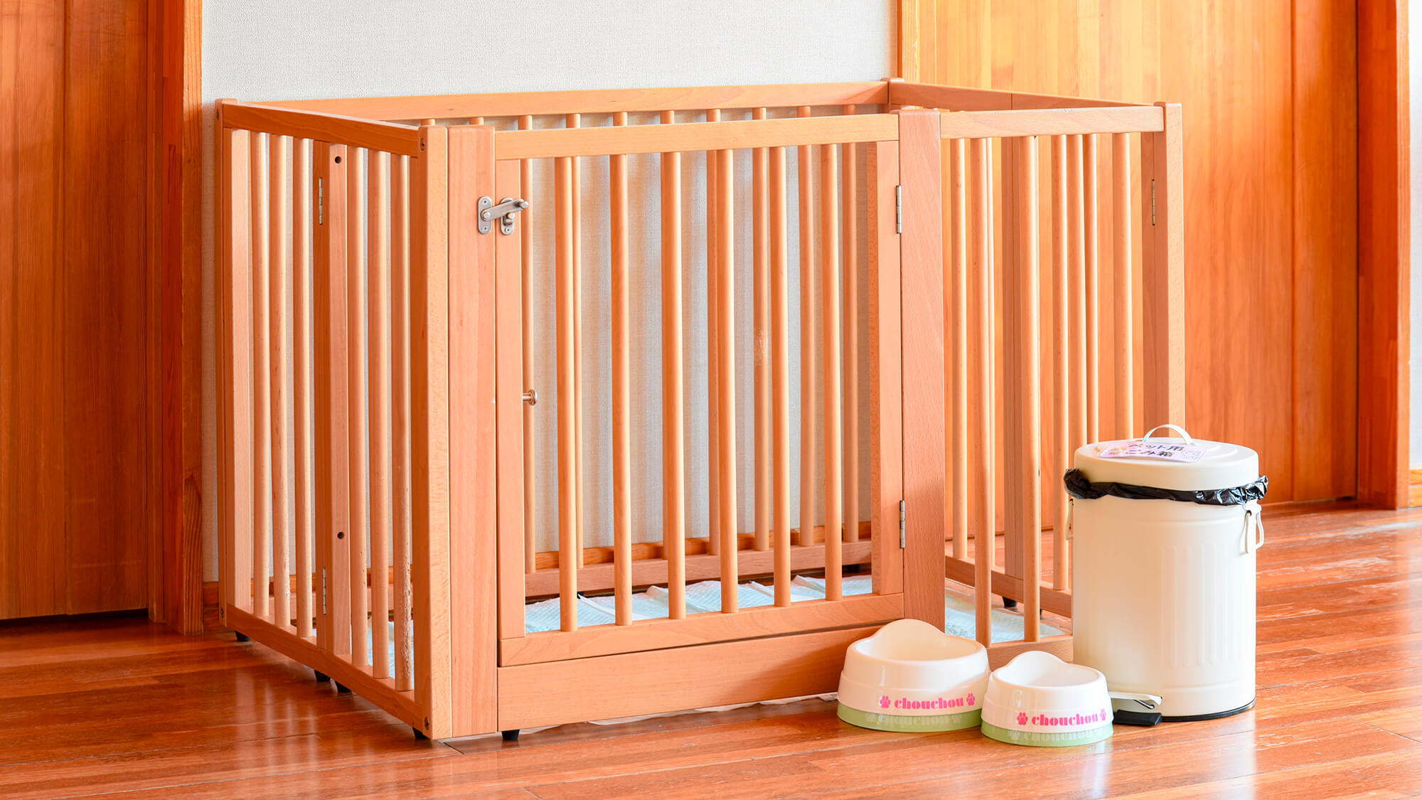 ペットと泊まれる露天風呂付き離れ「花れい」