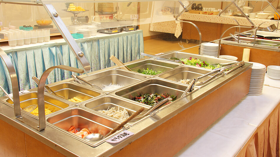 朝食バイキング