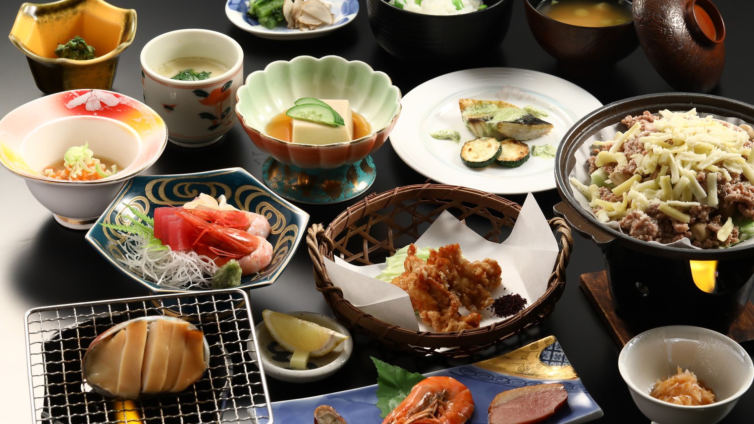 ＜スタンダード＞地元の食材を使用した信州のお料理です