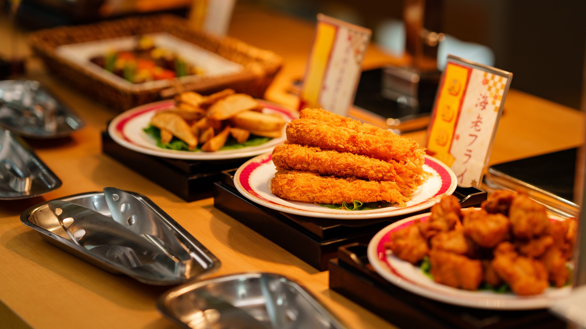 【夕食ビュッフェ】お子様も安心、充実のキッズメニューコーナー