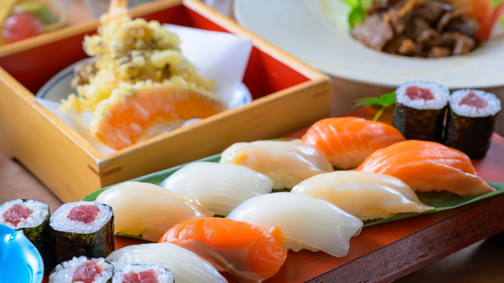 【夕食ビュッフェ】料理長こだわりの本格ビュッフェ。和洋中と多彩なメニューがずらり