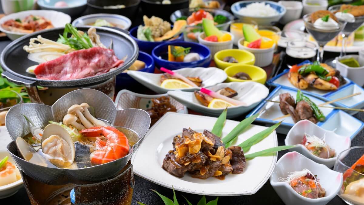 【夕食ビュッフェ】2025年夏リニューアル！越後の海山の恵み満載、清風苑の創作和食ビュッフェ