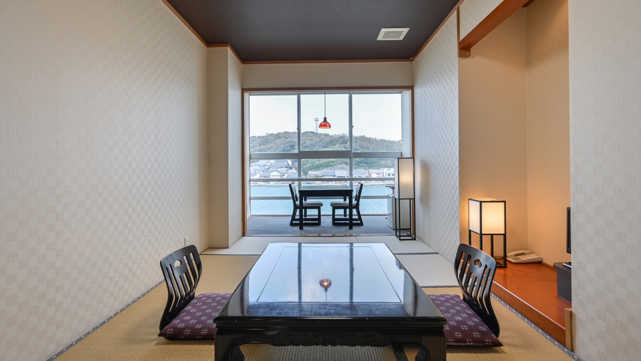 新館海側和室_海の見えるお部屋食が可能な客室です