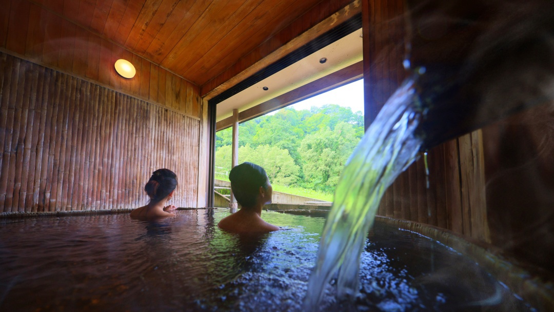 龍雲の湯 桶風呂