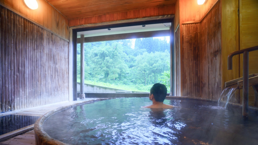 龍雲の湯 桶風呂