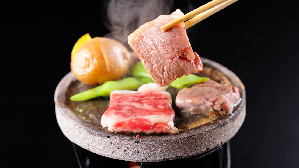 新潟牛の陶板焼き（イメージ）