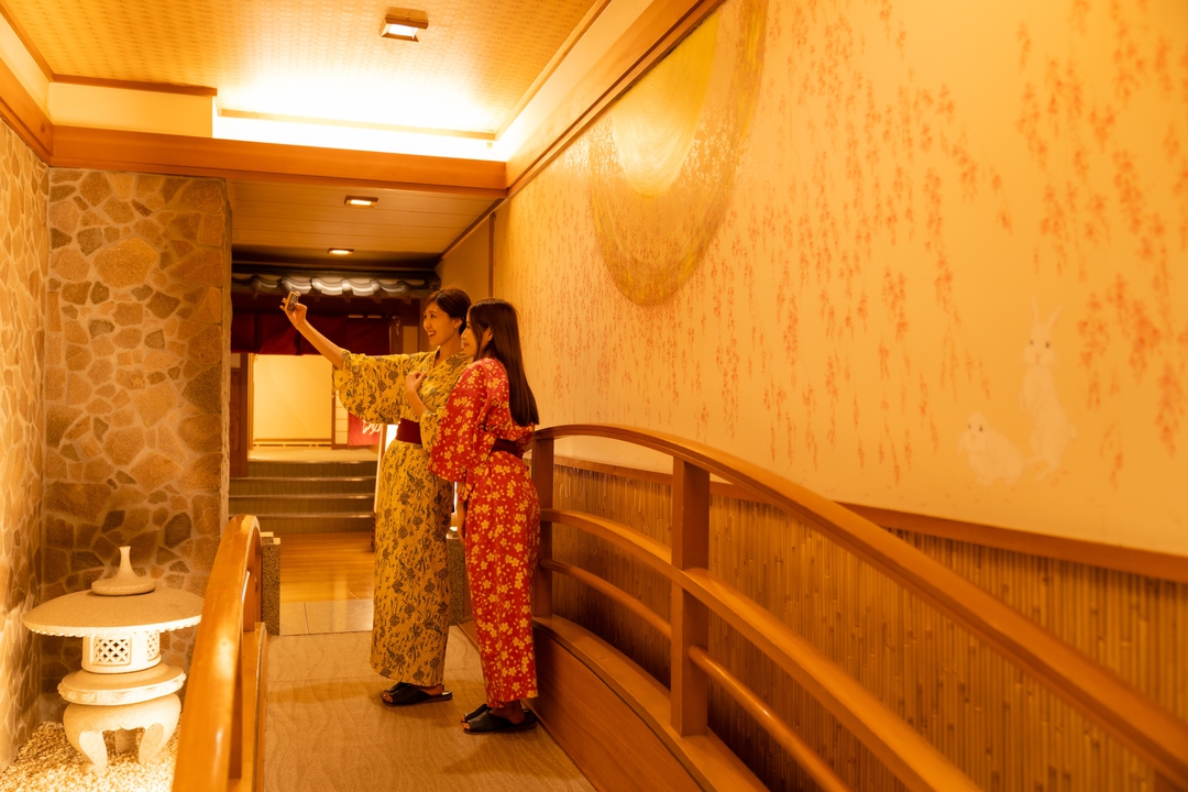 館内には撮影スポットが沢山インスタ映え間違いなし♪