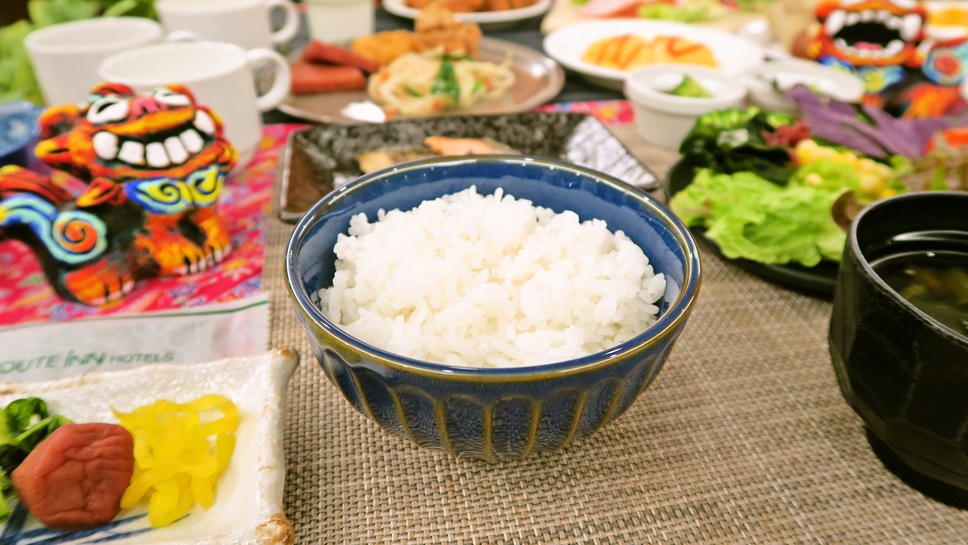 朝食〜大盛ご飯を食べたいだけどうぞ〜