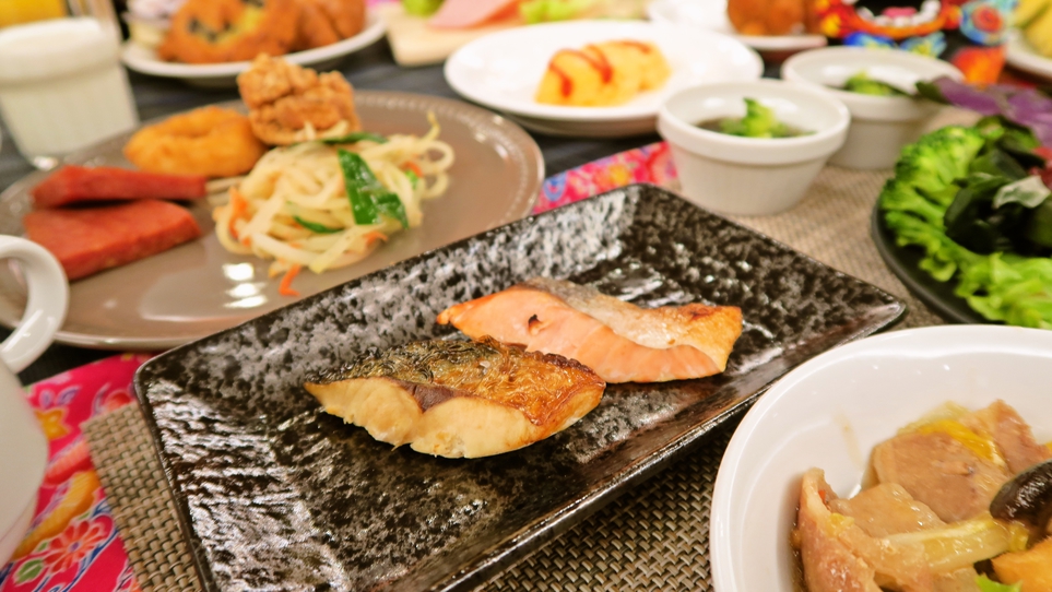 朝食〜魚料理〜