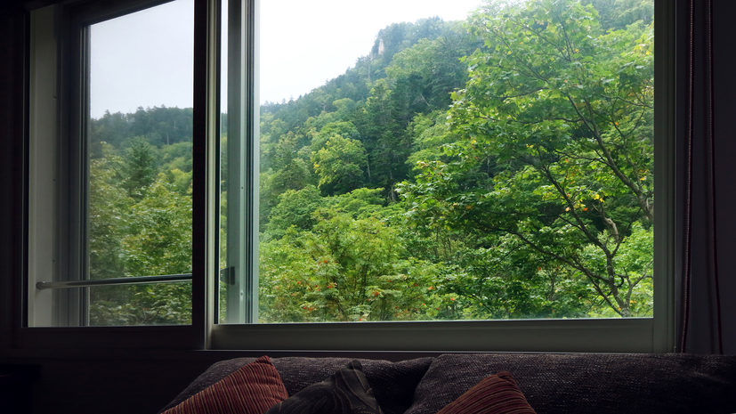 【洋モダン】お部屋から層雲峡の大自然を一望できます広さ21㎡