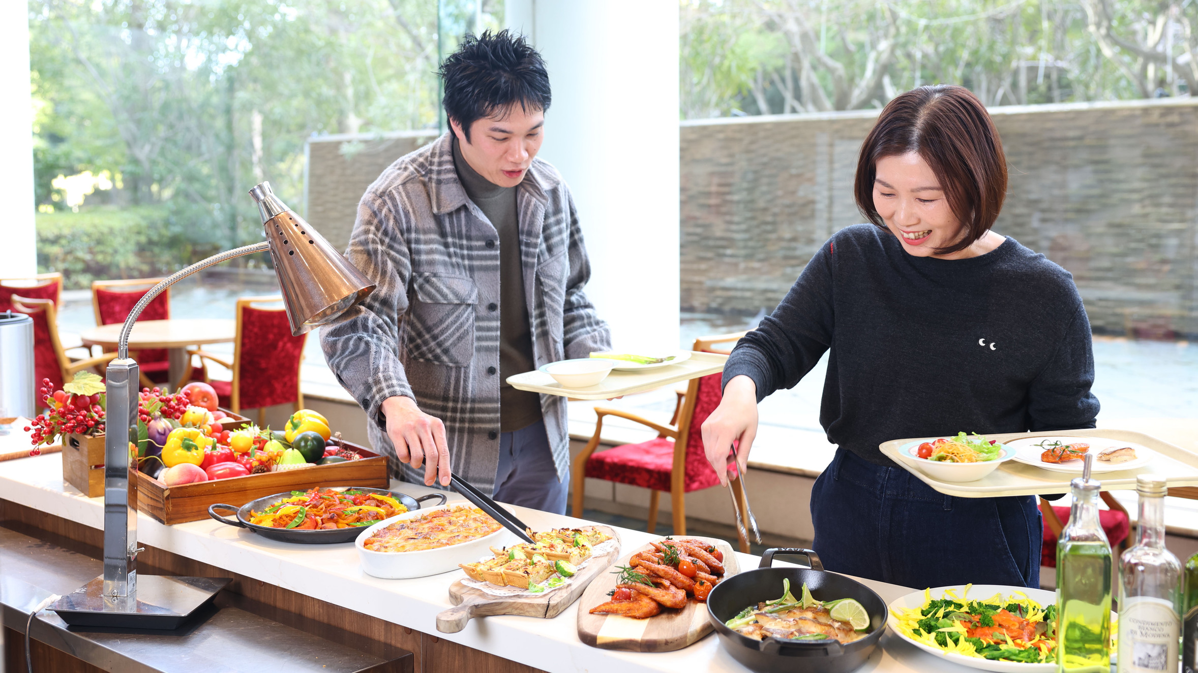 【レストラン カーメル】ディナービュッフェ ＊画像は一例です。