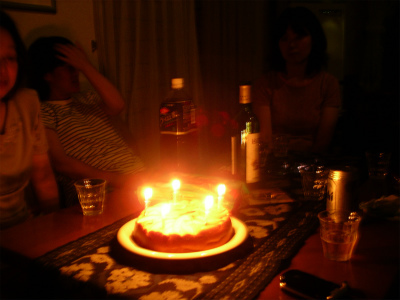誕生日ケーキ
