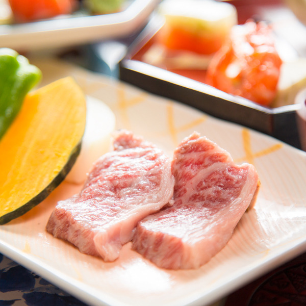 ［夕食］鍬焼き用豊後牛※写真はイメージです