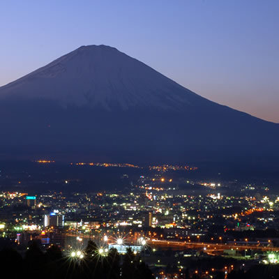 乙女峠付近夜景