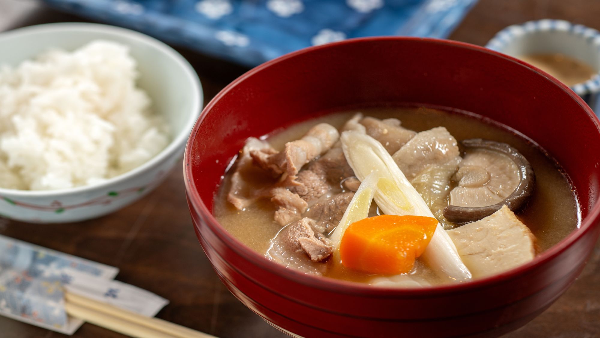 【朝食一例】 「お味噌汁」でもその日の旬をお届け♪