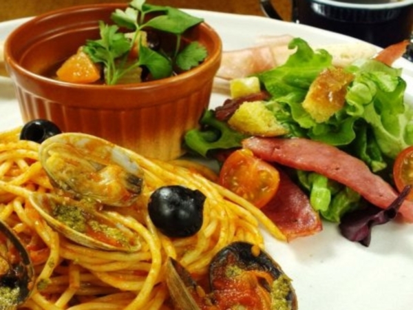 イタリアン&グリル料理のボリュームディナー