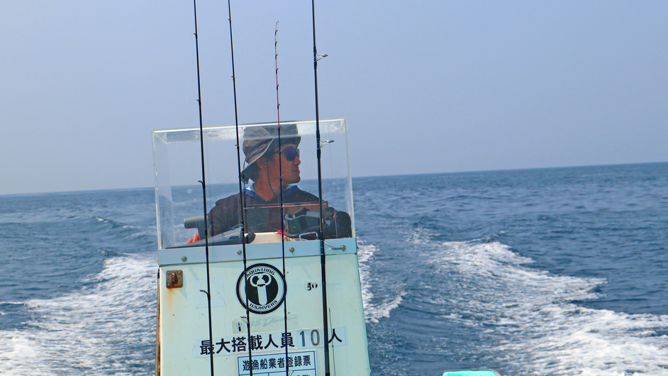【#船釣り】釣り船の様子。佐渡近海では季節によって様々な魚が釣れます。