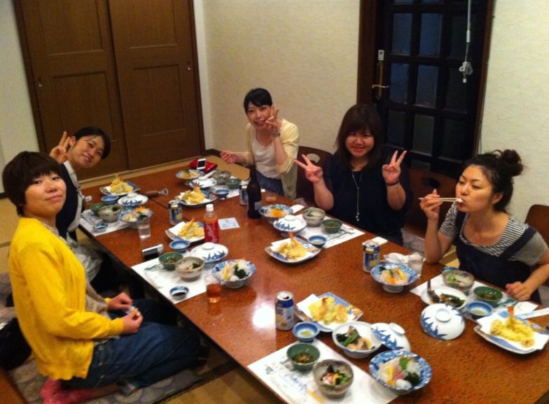 みんなで仲良く食事できます