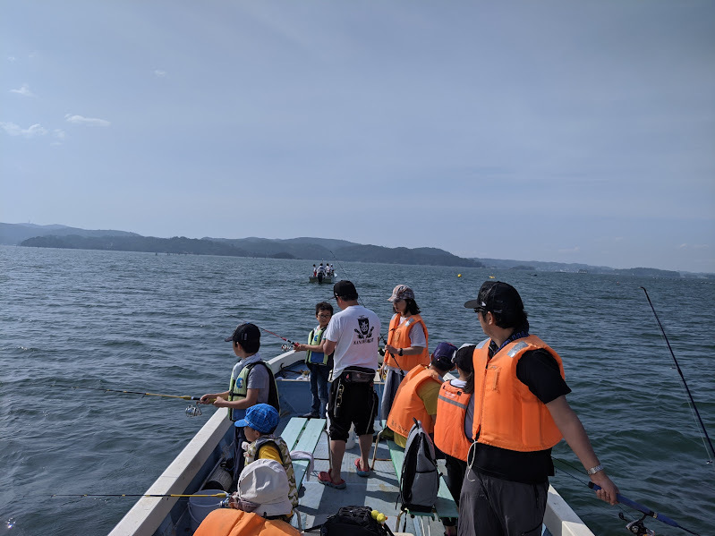 夏の釣り体験