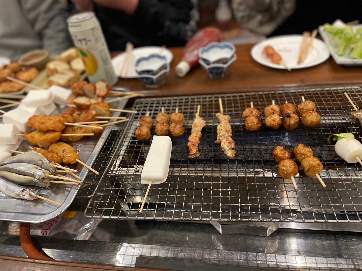 炉端串焼き宴会場