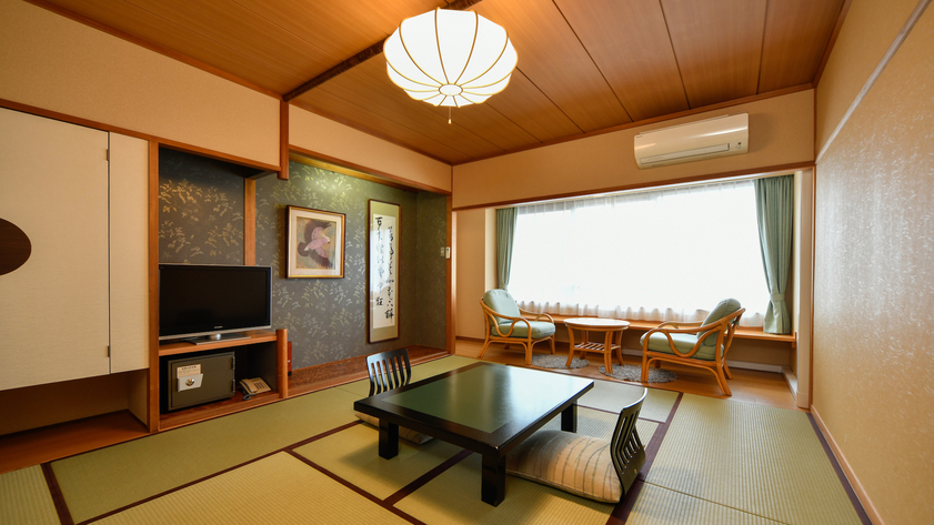 こだまの間（和室）美松館スタンダード。10畳〜12畳の和室タイプです。