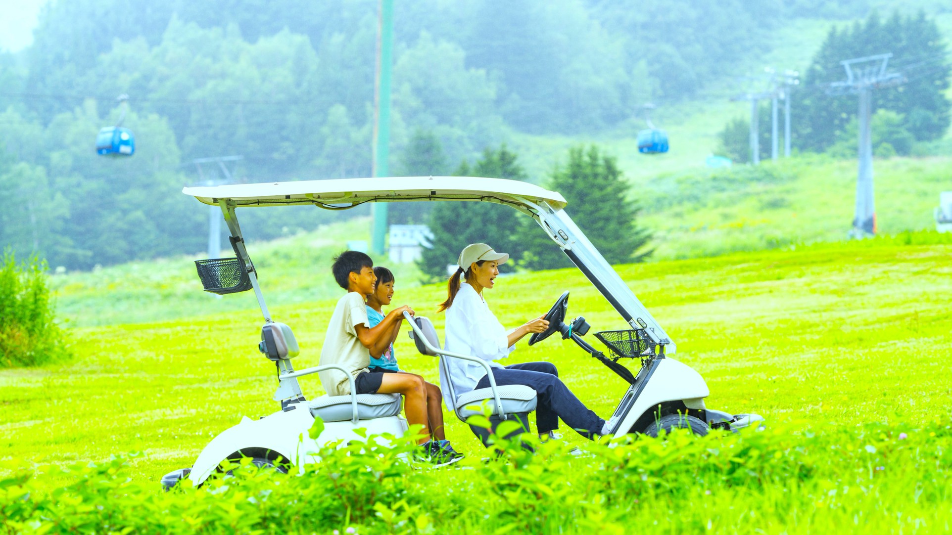 【15:30】お散歩カートで巡る、ちょっと贅沢な散策時間。①
