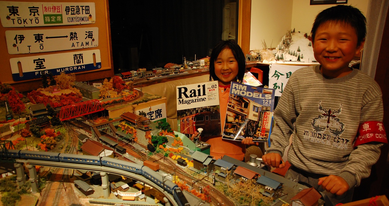 鉄道模型全景