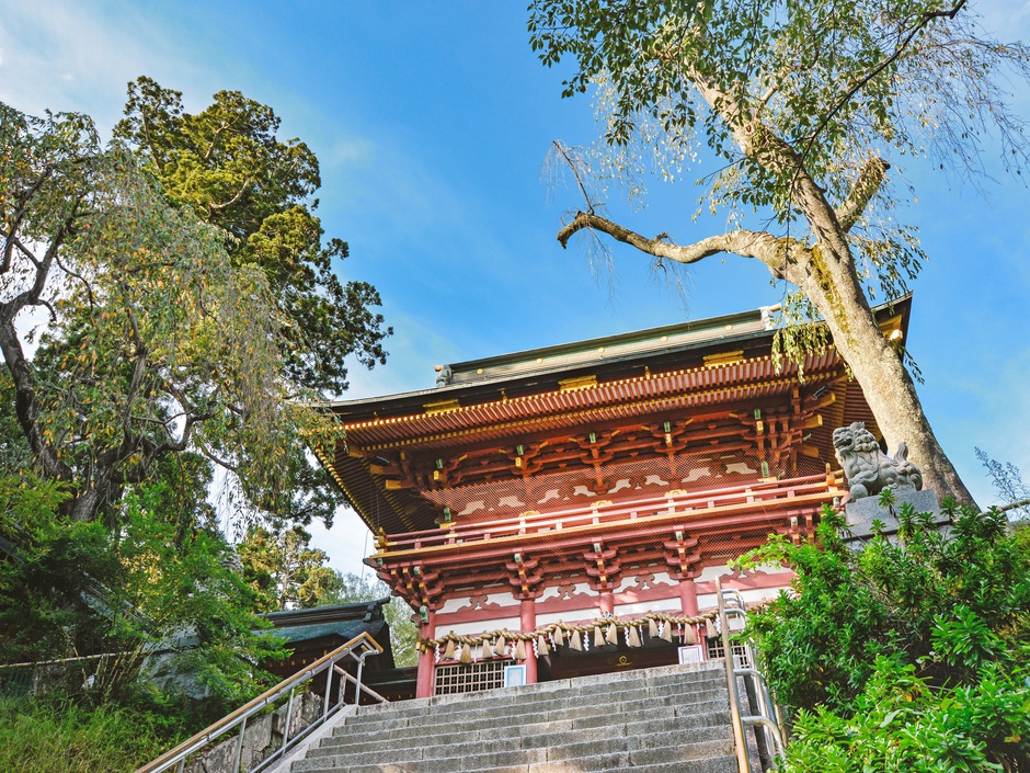 鹽竈神社（しおがまじんじゃ）車で45分開門時間5:00〜20:00