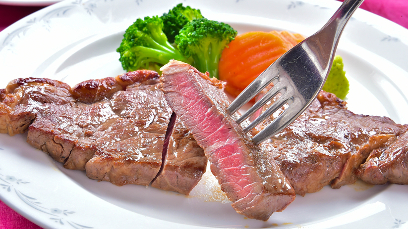 肉肉プラン 選べるメイン料理ステーキ250ｇ※ある日の一例
