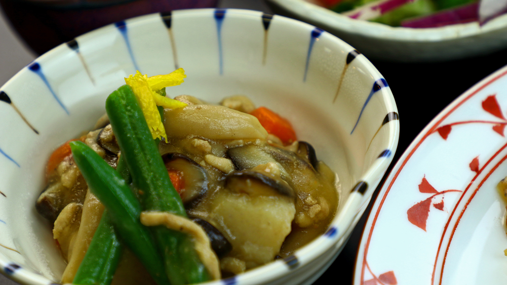 【朝食】季節のよって変わる小鉢