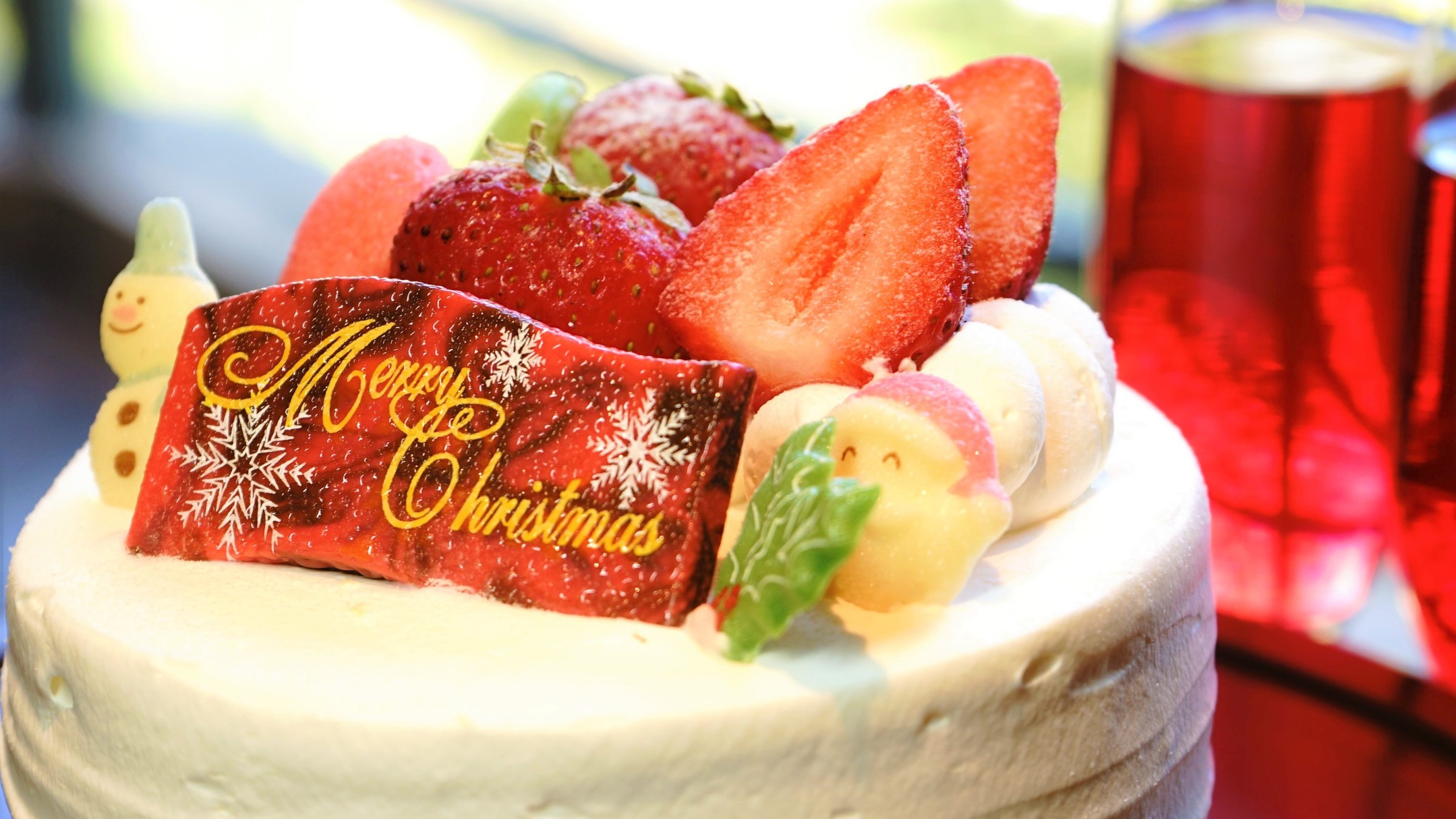 【クリスマス】クリスマスケーキイメージ※3〜4名様サイズ